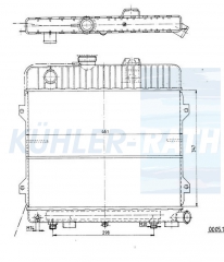 Wasserkhler passend fr BMW