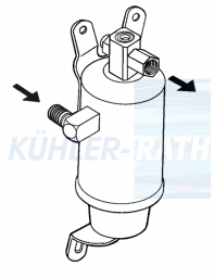 Trockner passend fr Jaguar/Daimler