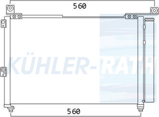 Kondensator passend fr Ford Mazda