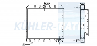 Wasserkhler passend fr Land Rover