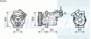 Kompressor passend fr Dacia