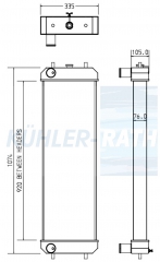 Wasserkhler passend fr Hitachi