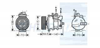 Kompressor passend fr Audi