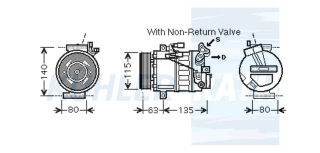 Kompressor passend fr Renault