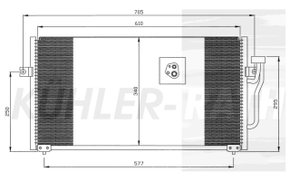 Kondensator passend fr Renault