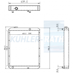 Wasserkhler passend fr Mitsubishi