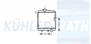 Zusatzkhler passend fr Audi