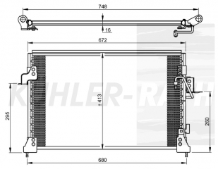 Kondensator passend fr Land Rover