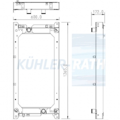 Wasserk�hler passend f�r Volvo