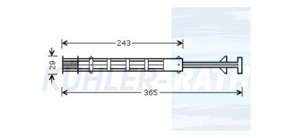 Trockner passend fr Citron/Fiat/Peugeot