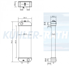 Wasserkhler passend fr Hitachi