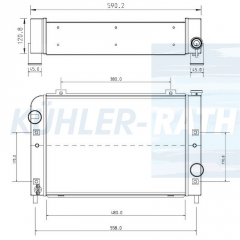 Wasserkhler passend fr Doosan