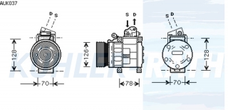 Kompressor passend fr Rover