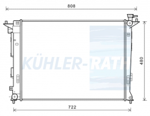 Wasserkhler passend fr Hyundai/Kia