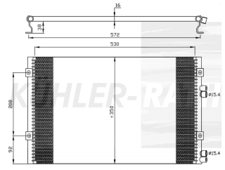 Kondensator passend fr Chrysler