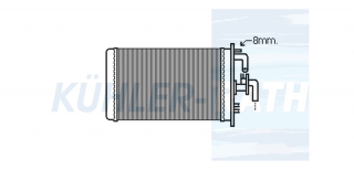 Heizkhler passend fr Fiat/Peugeot/Citron