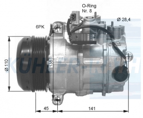 Kompressor passend fr Mercedes-Benz