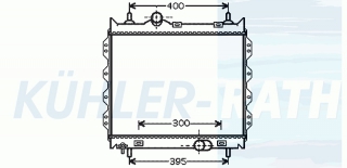 Wasserkhler passend fr Chrysler