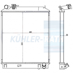 Wasserk�hler passend f�r Isuzu