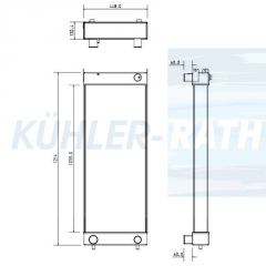 Wasserkhler passend fr Hitachi