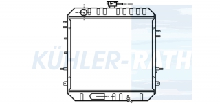 Wasserkhler passend fr Mitsubishi