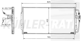 Kondensator passend fr Chevrolet