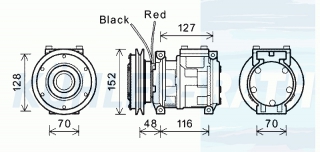 Kompressor passend fr John Deere