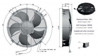 Ventilator passend fr General Cab