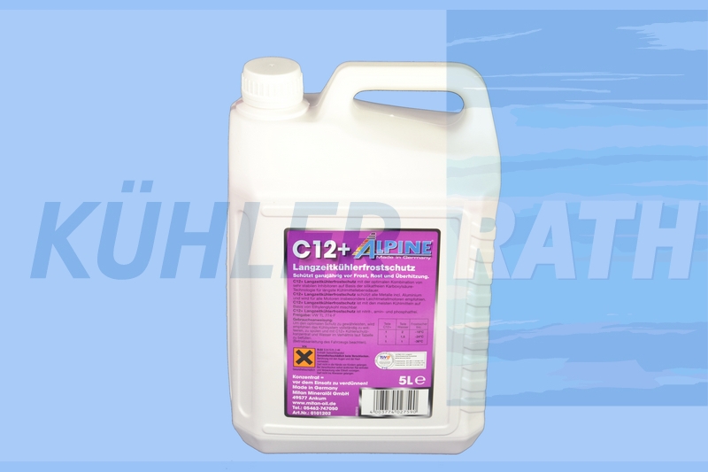 Dose passend für Kühlerfrostschutz C12+ Alpine 5l Zubehör Frostschutzmittel
