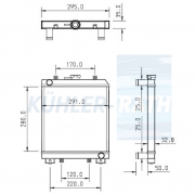 Wasserkhler passend fr Wacker Neuson/Yanmar