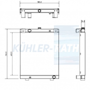 Wasserk�hler passend f�r Iveco
