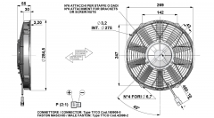 Ventilator passend fr Comex