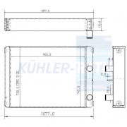 Wasserk�hler passend f�r Claas