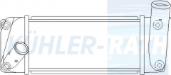 Ladeluftkhler passend fr Toyota