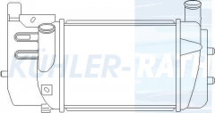 Ladeluftkhler passend fr Toyota