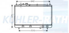 Wasserkhler passend fr Mazda