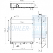 Wasserkhler passend fr Wacker Neuson