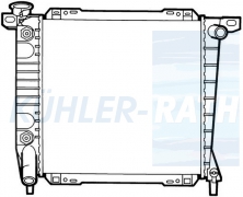 Wasserkhler passend fr Ford