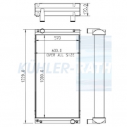 Wasserk�hler passend f�r Hyundai