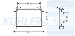 Wasserkhler passend fr Mercedes-Benz