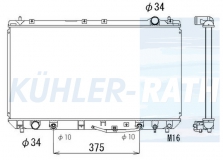 Wasserkhler passend fr Toyota