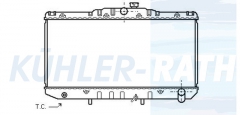 Wasserkhler passend fr Toyota