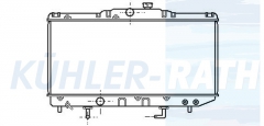 Wasserkhler passend fr Toyota