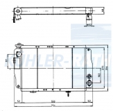 Wasserkhler passend fr Renault