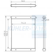 Wasserk�hler passend f�r Volvo