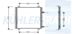 Kondensator passend fr Renault