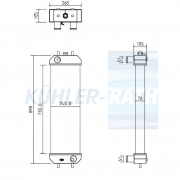 Wasserkhler passend fr Case