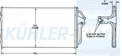Kondensator passend fr Daihatsu