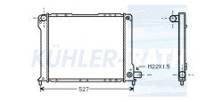 Wasserkhler passend fr Fiat/Lancia