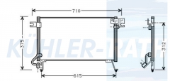 Kondensator passend fr Mitsubishi